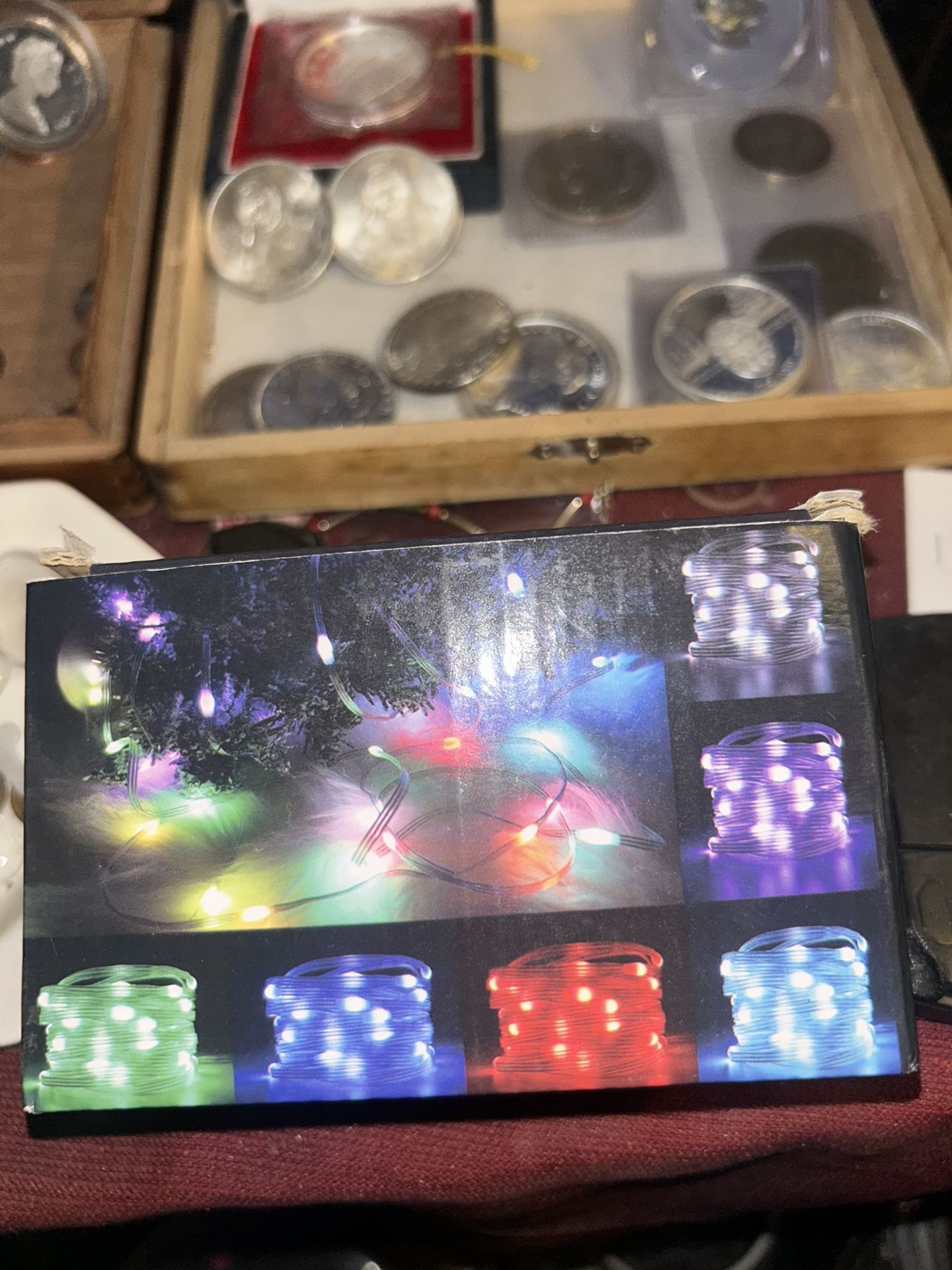32ft USB Powered Color Changing LED Fairy Lights Strip with Remote Control