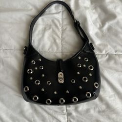 Trending Studded Black Shoulder Bag