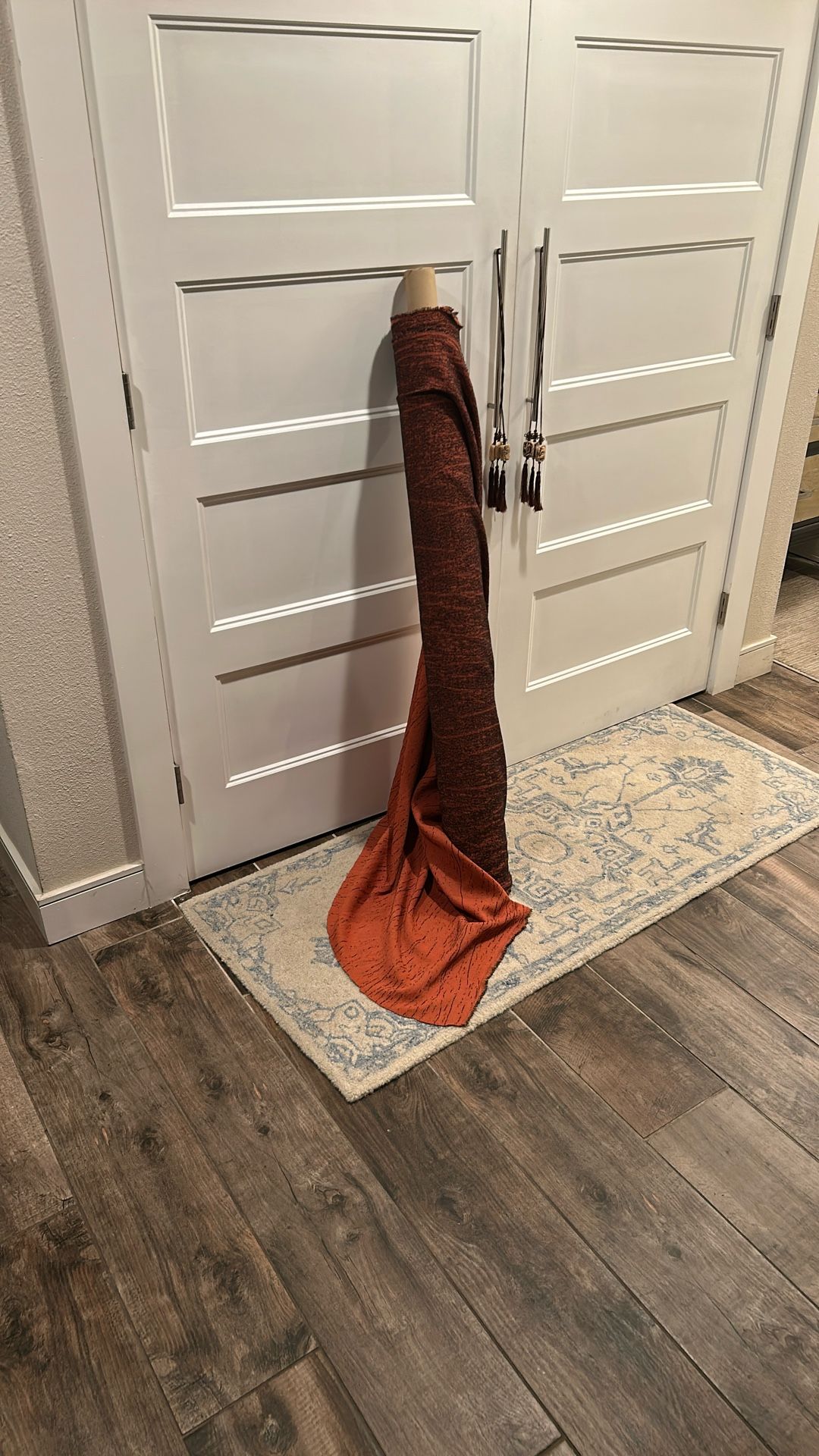 Bolt Of Orange Fabric