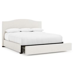 Graham Espresso King Storage Panel Bed