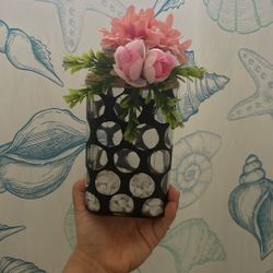 Artificial Flowers Vase Decor 