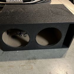 Down4sound Ported Box For 2 12s Subwoofers 