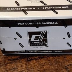 2021 Panini Donruss Baseball Fat Pack Box