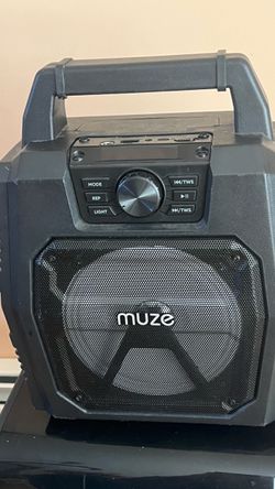Muze by Vivitar Thunder Wireless Light up Portable Party Speaker