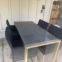 Crate&Barrel Hightop Dining Table
