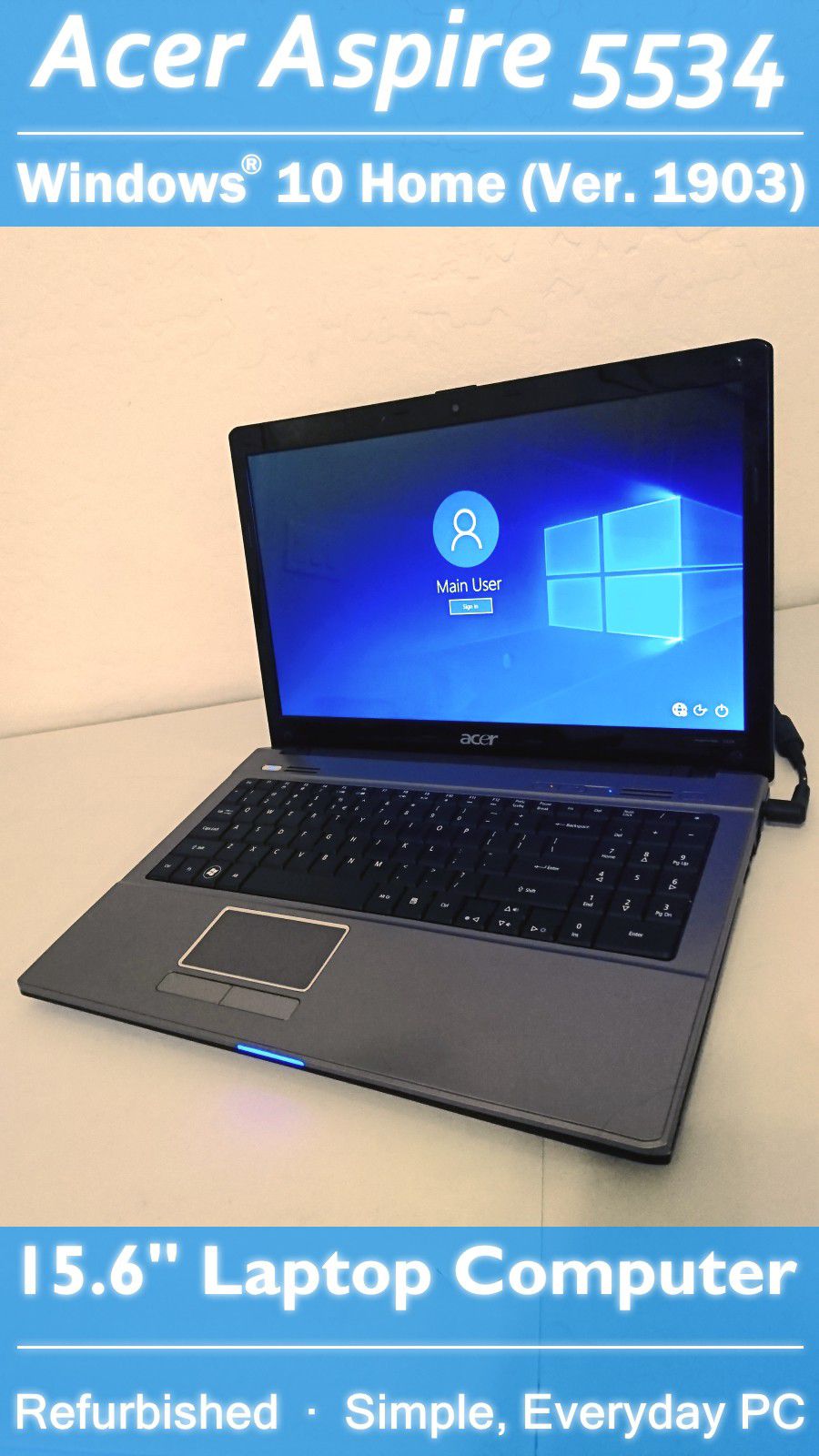Acer Aspire PC | 15.6" Laptop Computer | Microsoft Windows 10 Home
