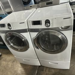 SAMSUNG WASHER AND DRYER 