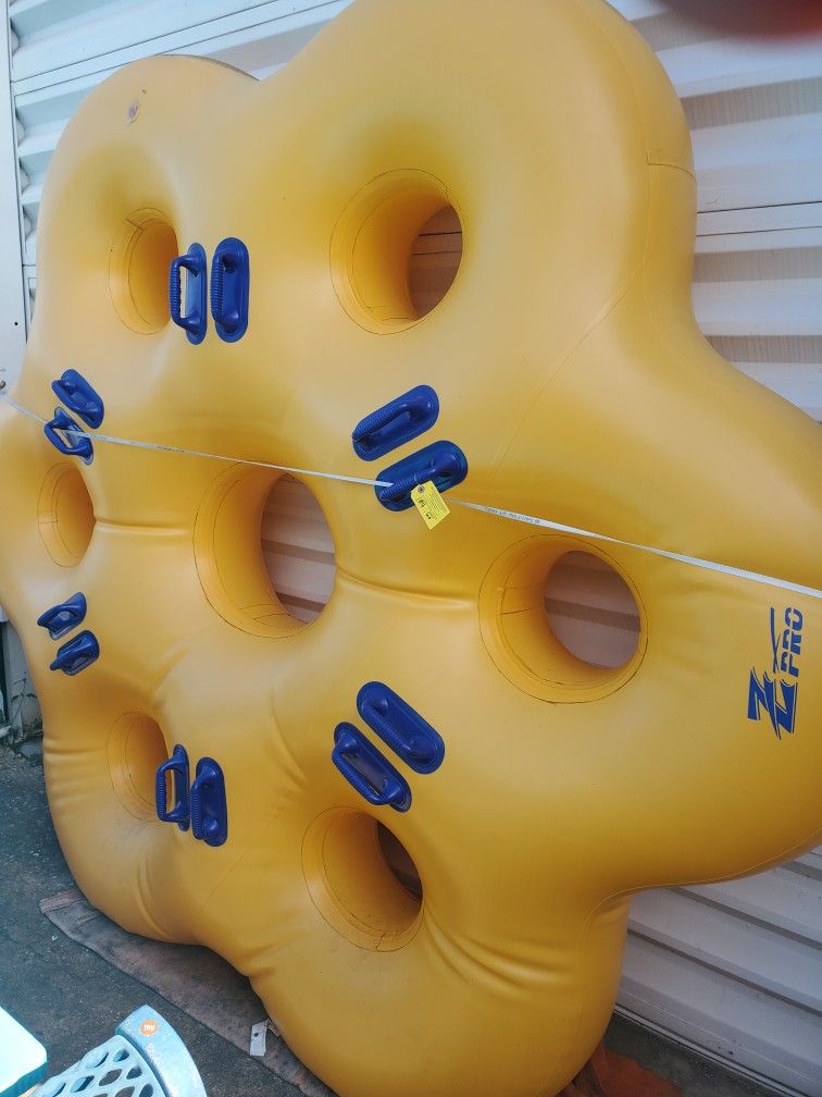 ZPro 6 Person Watersports High Quality Inflatable Float Tube Sealed