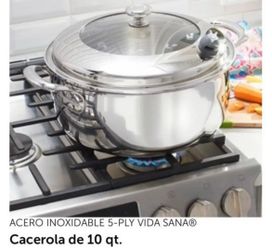 Vida sana 10 qt casserole