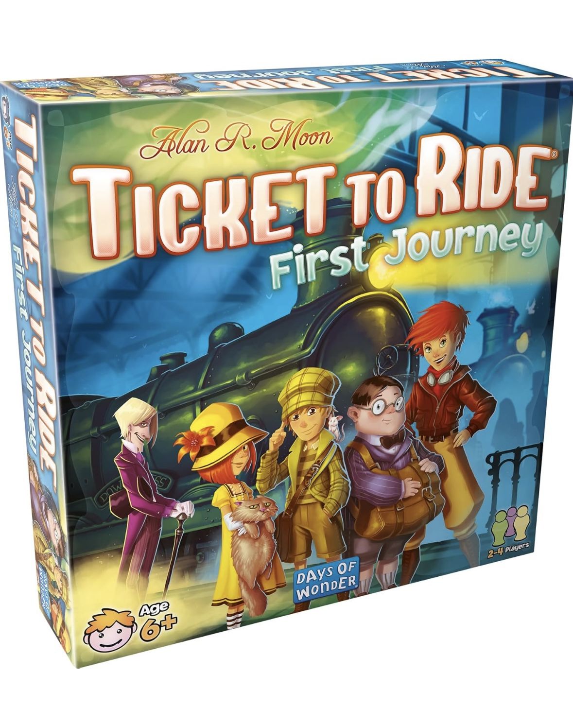 Ticket to Ride First Journey Board Game - Fun and Easy for Young Explorers! NWT