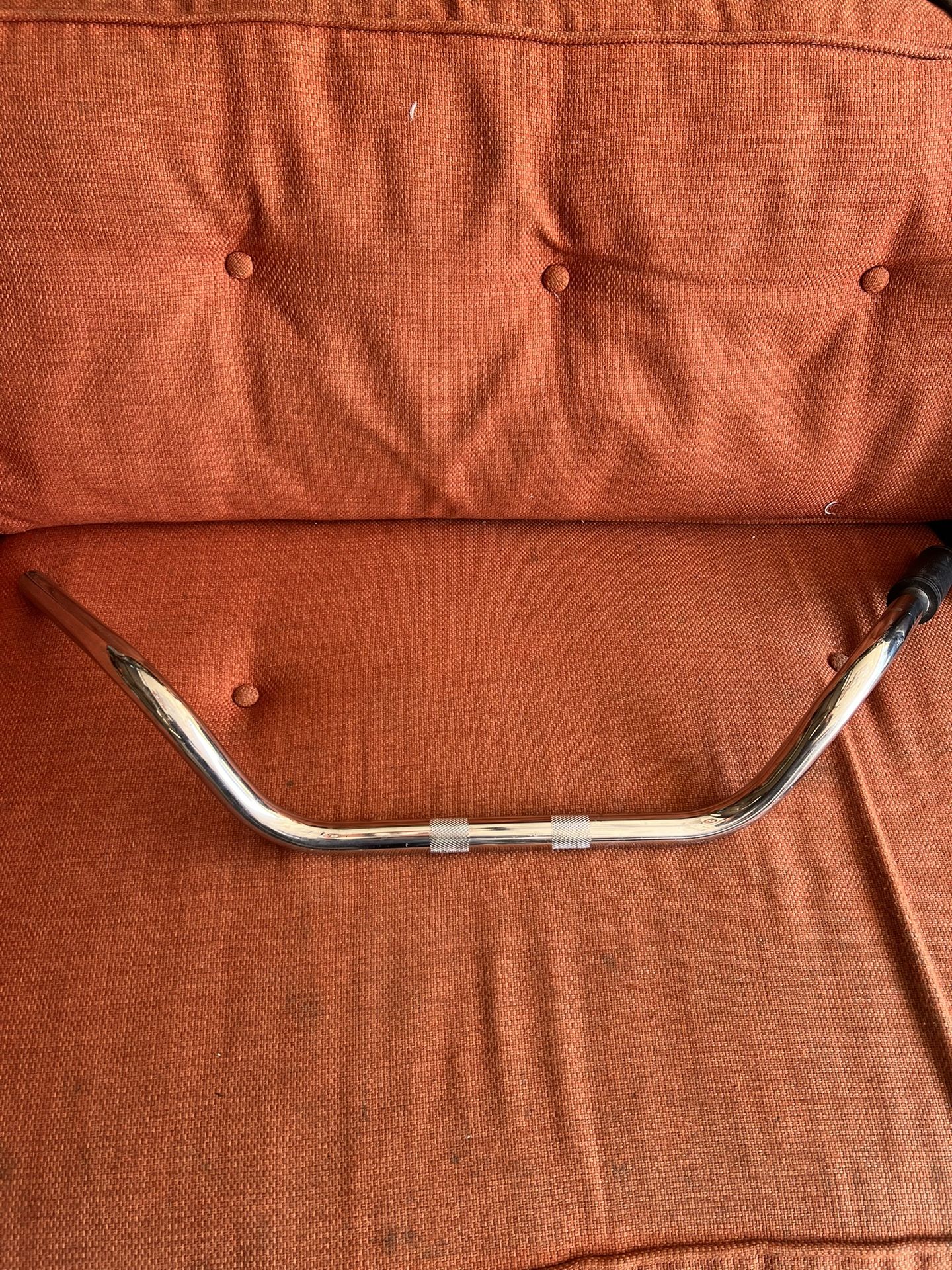 Chrome 1" Mini-Ape Hanger Motorcycle Handlebars - Harley/Cruiser Style