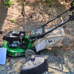 John Deere Jx85 Self Propel Mower/Bagger 