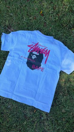 Bape x stussy tee