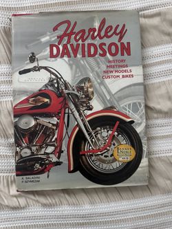 Harley Davidson Hardcover Book Large