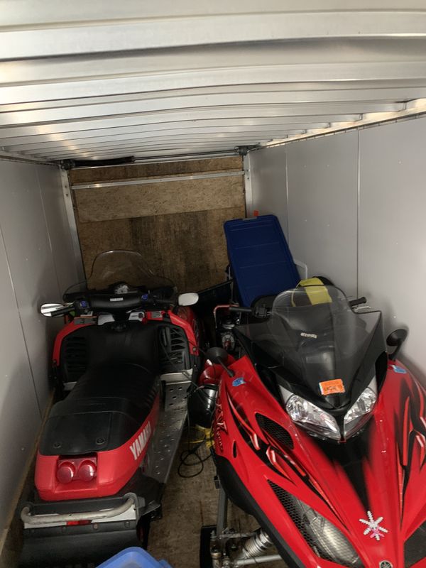 2 yamaha snowmobiles