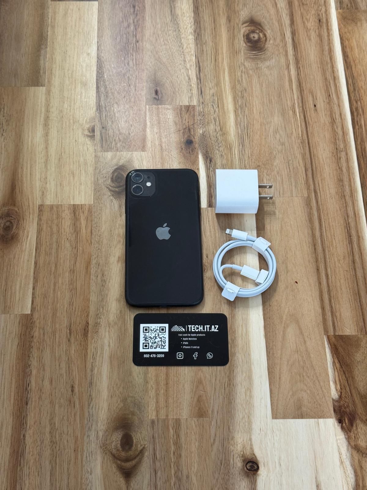 📱 iPhone 11 | 64GB | Black | T-Mobile/Metro PCS Only | Hablo Español