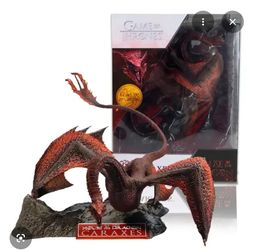 House Of The Dragon Caraxes McFarlane Game Of Thrones Figure / Collectible / Toy / Statue / Dungeons And Dragons / HTF / Rare / D&D