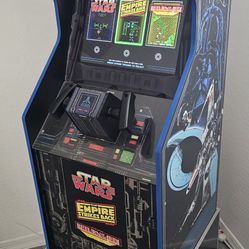 Star Wars Arcade 1up With 3 Video Games 