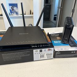 Netgear Router and ARRIS modem