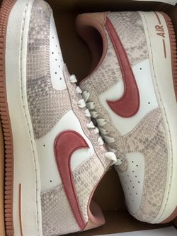 Nike Air Force 1 Low Snakeskin Sneakers
