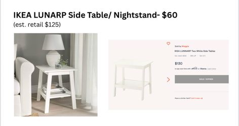 Side Table or Night Stand
