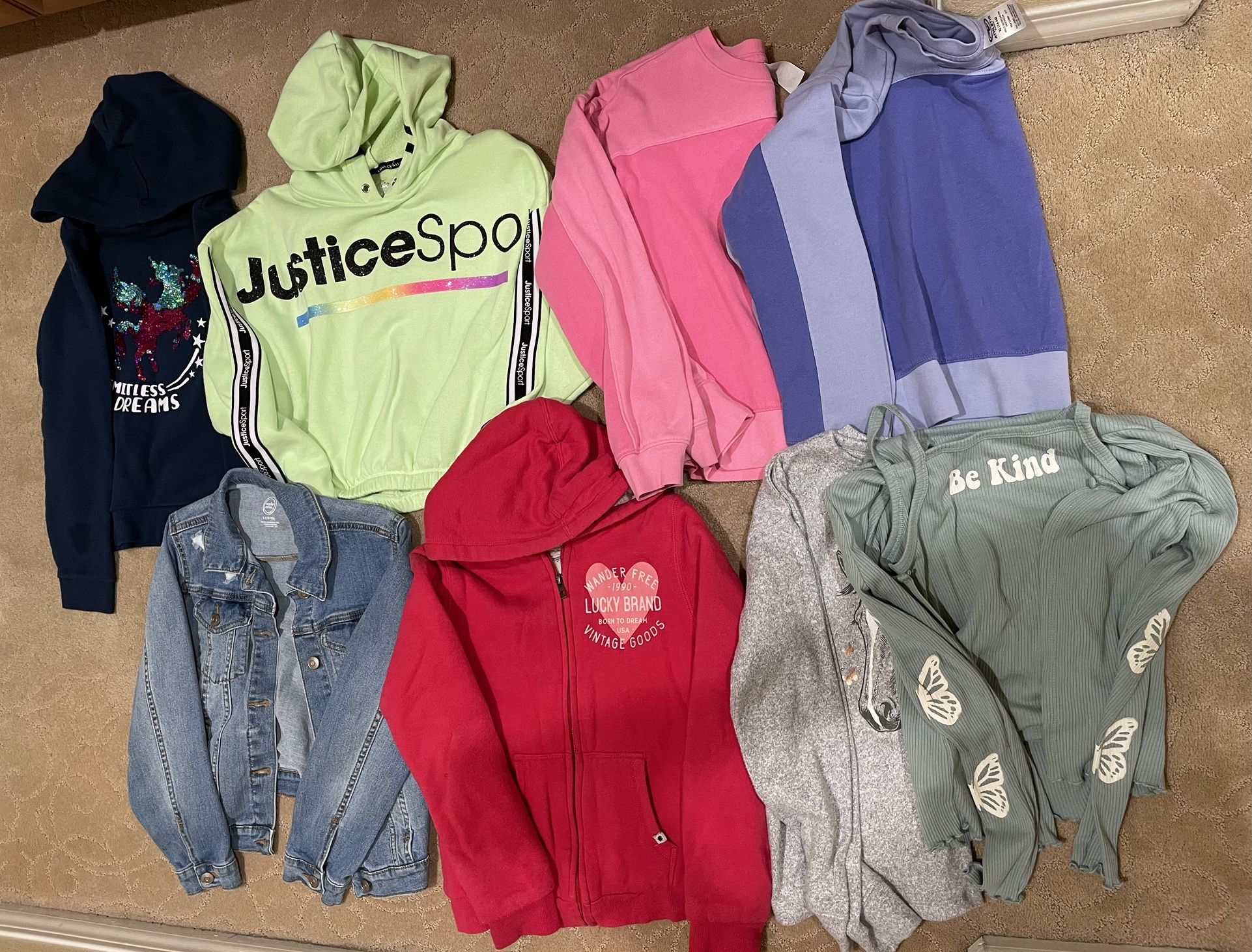 Girls Sweatshirts SZ 10/12