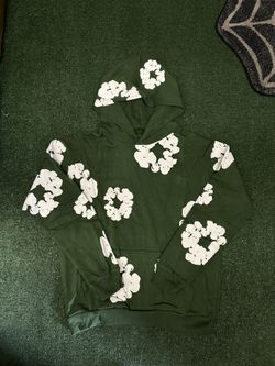 Denim Tear Hoodie Green