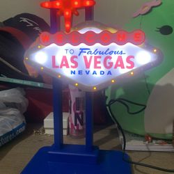 Las Vegas Sign Light Up