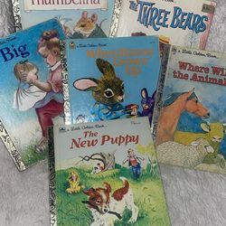 Vintage Golden Book Antique