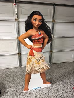 Moana Party Decor - Moana Cardboard Cutout LARGE