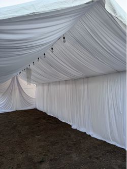 Tent drape