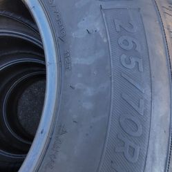 Michelin Defender LTX  265/70/16 ( New)