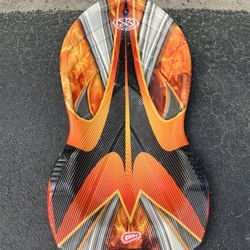 Snow Boogie Authentic Orange Winter Sled Tubing WHAM-O