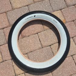 White Wall Ebike Tire