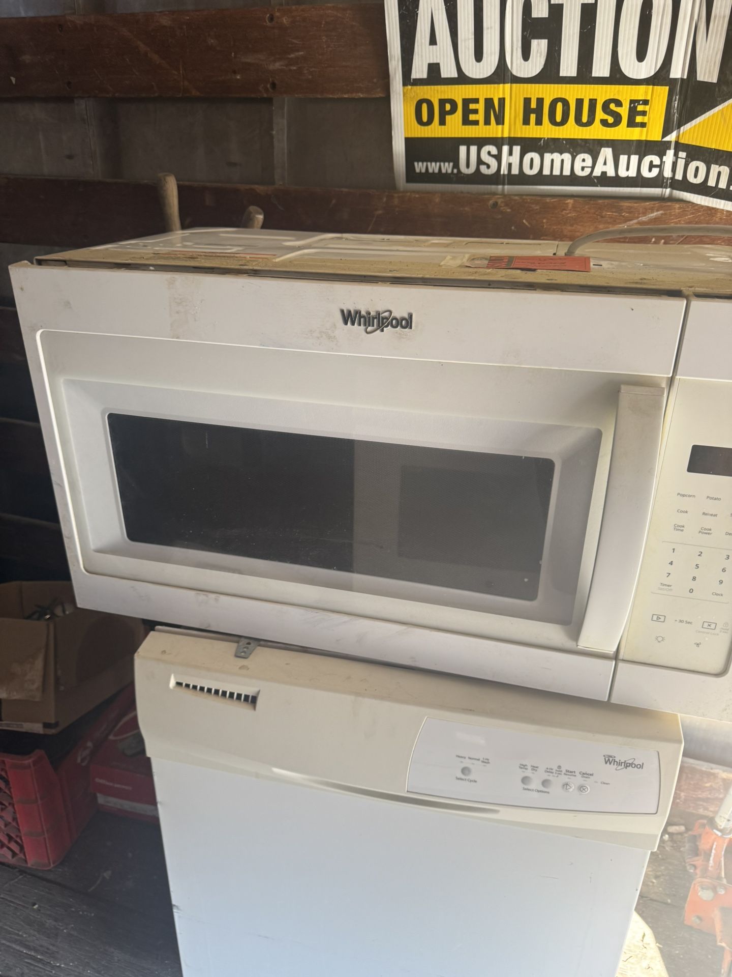 Microwave Over The  Stove 