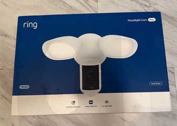 Ring Floodlight Camera Brand New