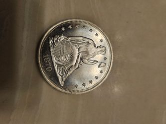 1870 Seated Liberty $1 Dollar Fantasy Coin