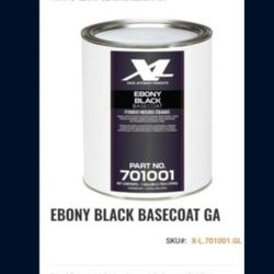 Black Base Coat Paint Excel, Cadillac Escalade Paint