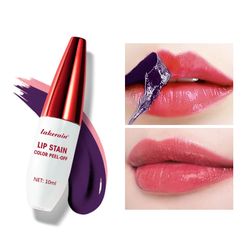 NEW — Peel Off Lip Stain: Long-Lasting Color That Won't Smudge or Fade