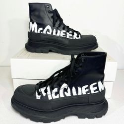 Alexander McQueen Tread Slick Boots, Size 11.5  / EUR 45