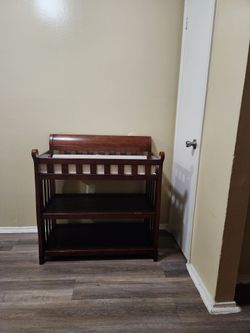 Children's Changing Table With Pad Used Conditions