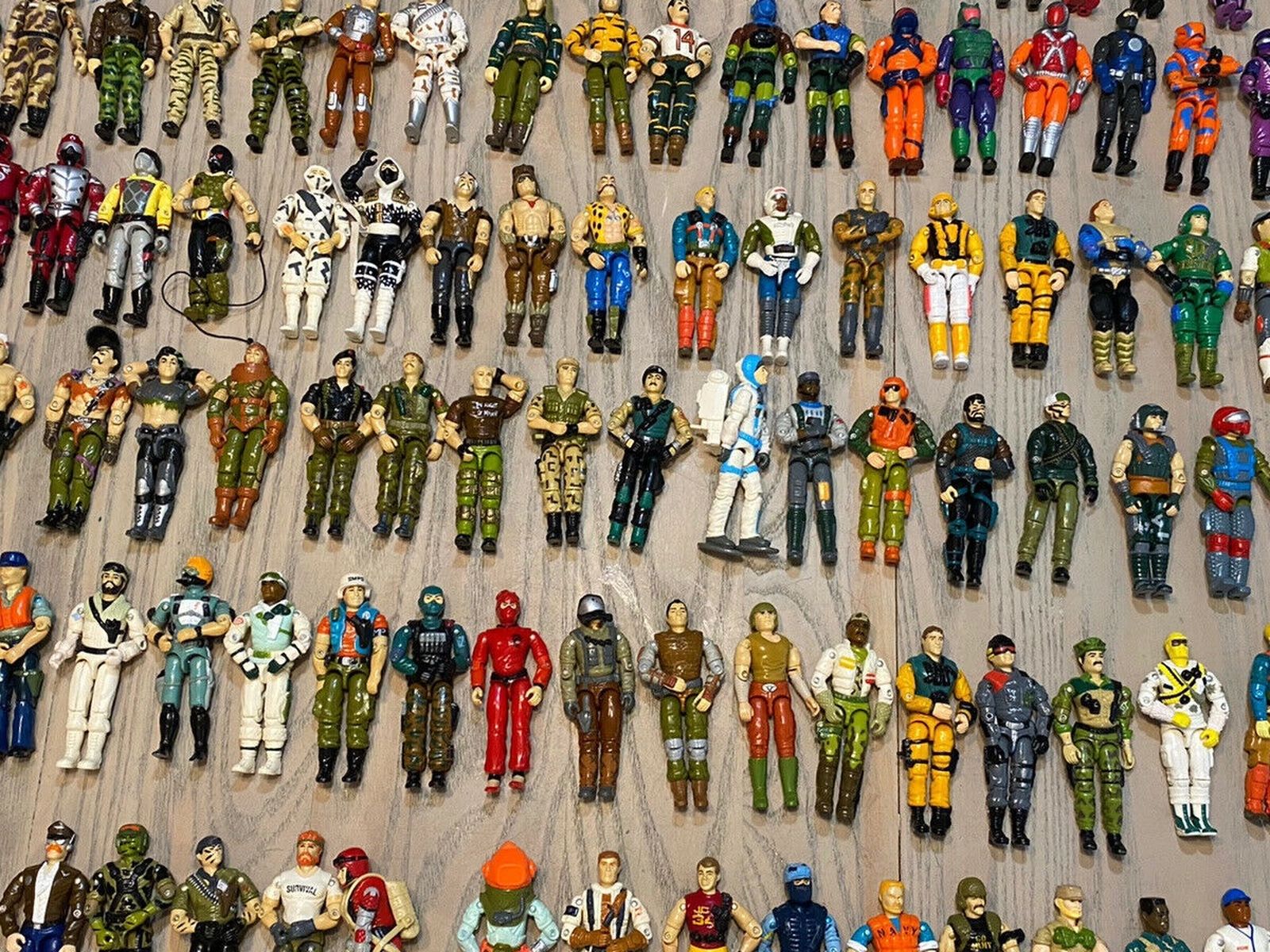Collector seeking vintage old GI Joe toys dolls action figures