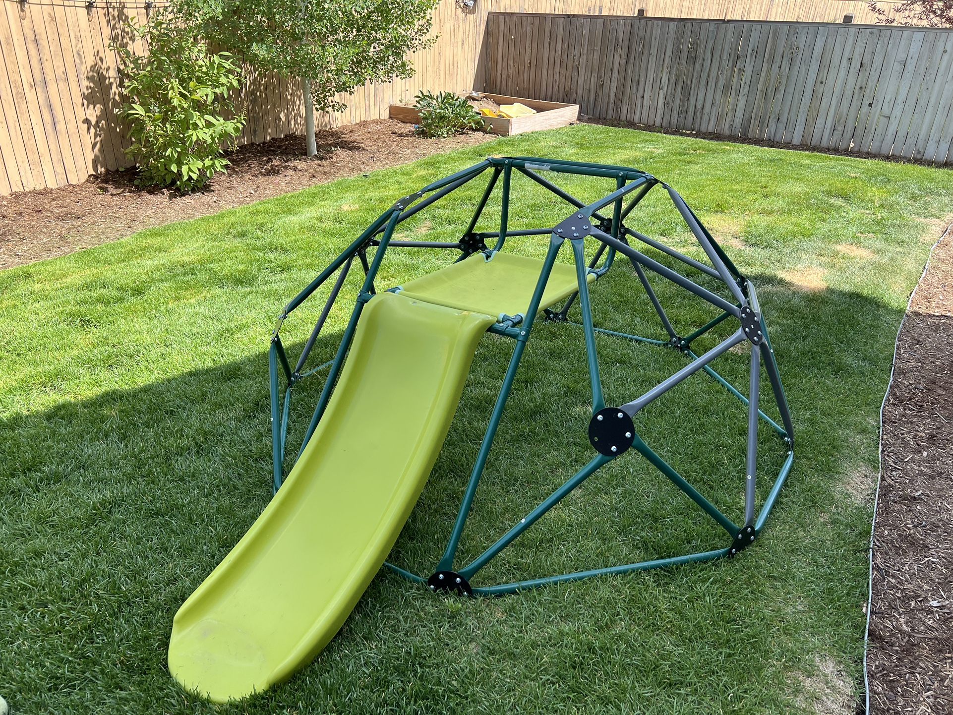 Kid Climbing Dome