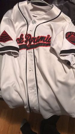 Black pyramid baseball jersey