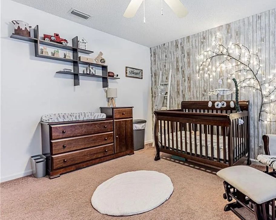 Crib And Changing Table