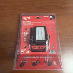 Milwaukee M18 18-Volt Lithium-Ion Cordless 1000 Lumens ROVER Compact Folding Flood Light with USB Charging (Tool-Only)$ 70 Each 