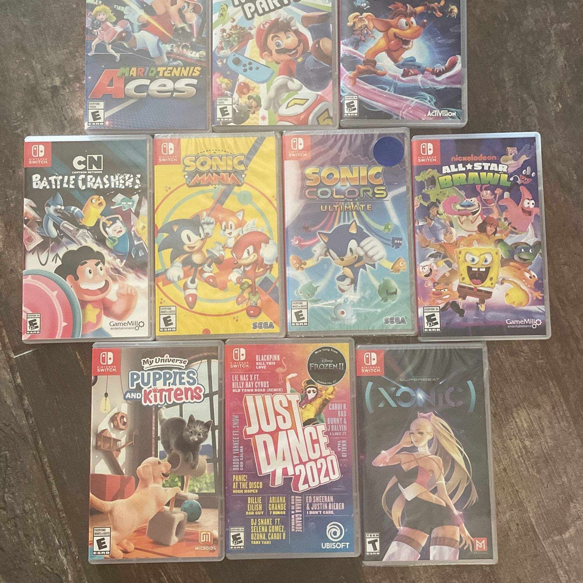 Nintendo Switch 8 Game Bundle!!