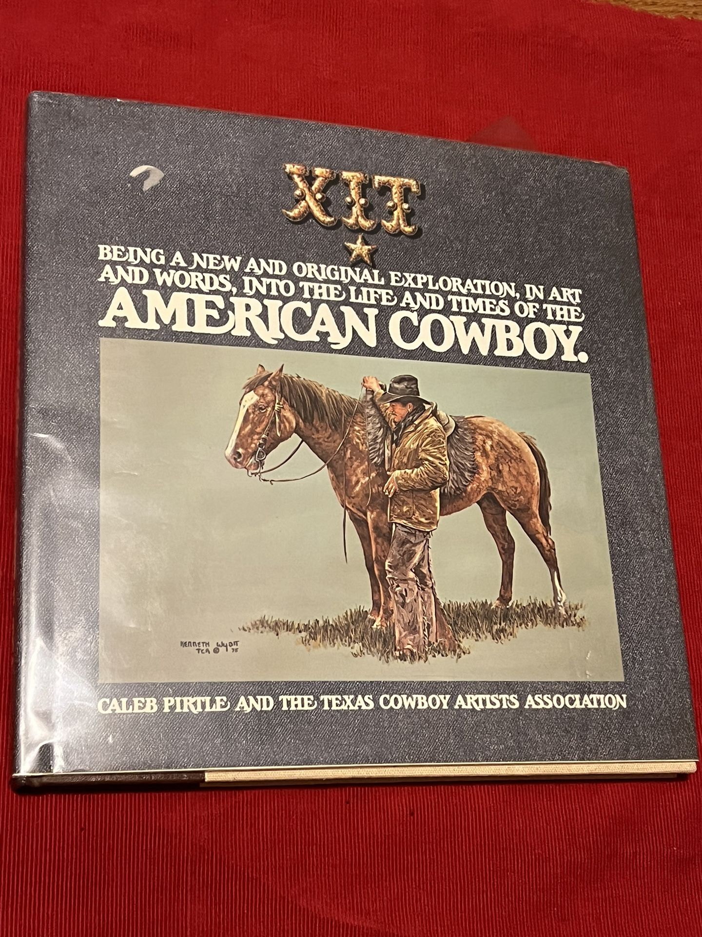 American Cowboy Table Book ! (1st Edition/Signed)