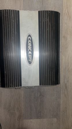 2 Channel 525 Watt Concept Amp