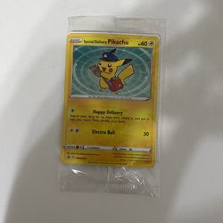 Special Delivery Pikachu Promo Card